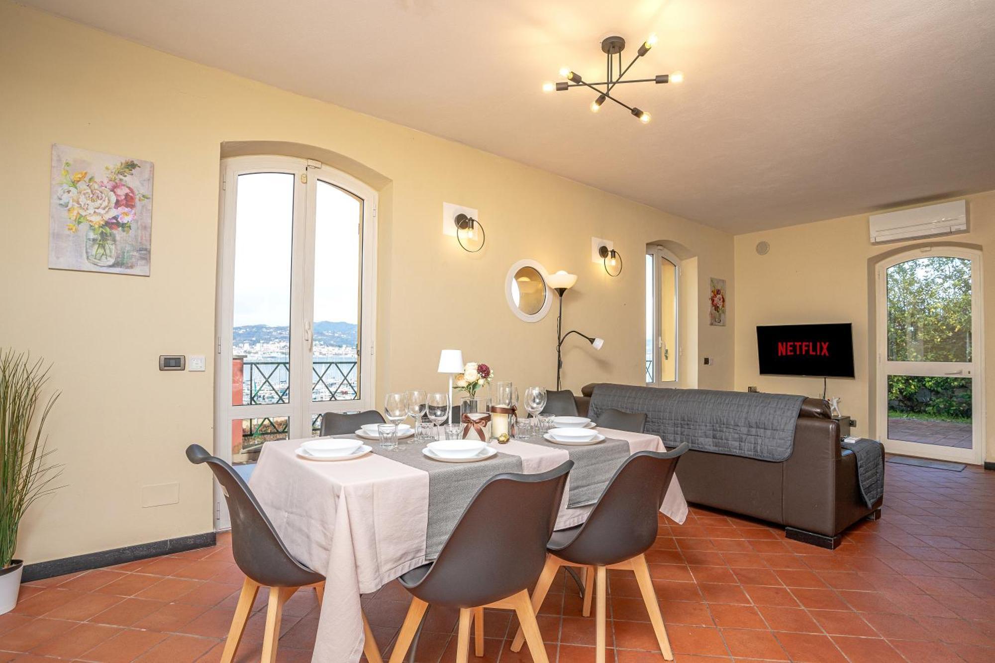 Villa Amelia - Vista Mare - Fezzano  Dış mekan fotoğraf